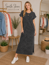 Easy Days Washed Maxi Tee Dress