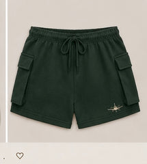 WHEELS UP SHORTS - chic green