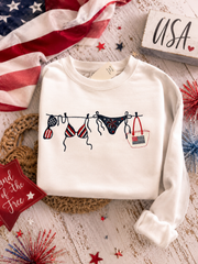 Stars, Stripes & Sunny Skies Sweatshirt 🇺🇸