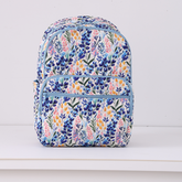 Southern My Sass - Quilted Full Size Backpack Bluebonnet Bloom