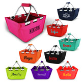 MINI MARKET TOTE - SOLID COLOR
