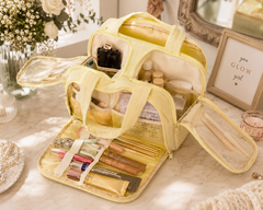Gingham Cosmetic Case