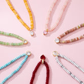 JOSSLYN by wall to wall - NATURAL SEMI PRECIOUS STONE BEADED CHARM NECKLACE | 80N92658