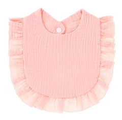 Zsa Zsa & LoLLi Monogram Blanks - Muslin Ruffle Toddler Bib ($4 ea) Baby Gift, Shower Gift