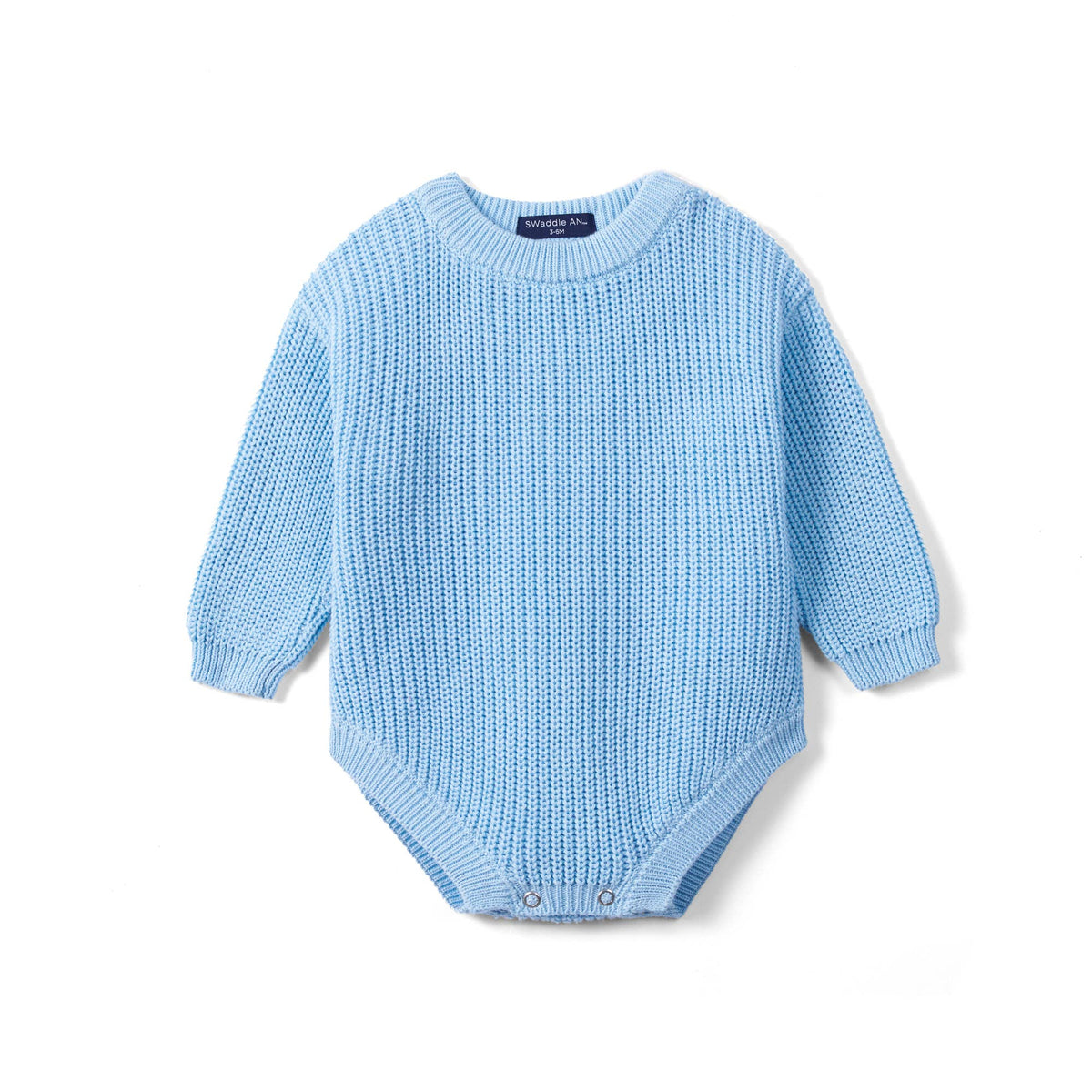 SWaddle AN - 100% Cotton Classic Baby Knit Romper