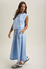 MUSCLE TANK AND SKIRT SET / WL25-12220