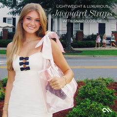 Case-Mate - Case-Mate Ballet Pink Bow Jelly Tote Bag