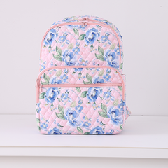 Southern My Sass - Quilted Full Size Backpack Bluebell Voyage