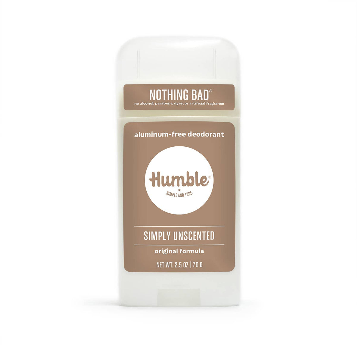 Humble Brands, Inc. - Simply Unscented Original Deodorant