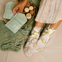 My Spa Life - Christmas Holiday Foot Mask with Palo Santo & Peppermint 2ct