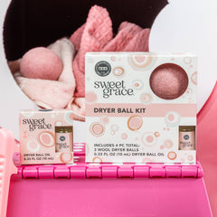 Bridgewater Candle Company - Sweet Grace Wool Dryer Ball Kit | Luxury Laundry, 3pk