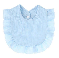Zsa Zsa & LoLLi Monogram Blanks - Muslin Ruffle Toddler Bib ($4 ea) Baby Gift, Shower Gift