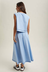 MUSCLE TANK AND SKIRT SET / WL25-12220
