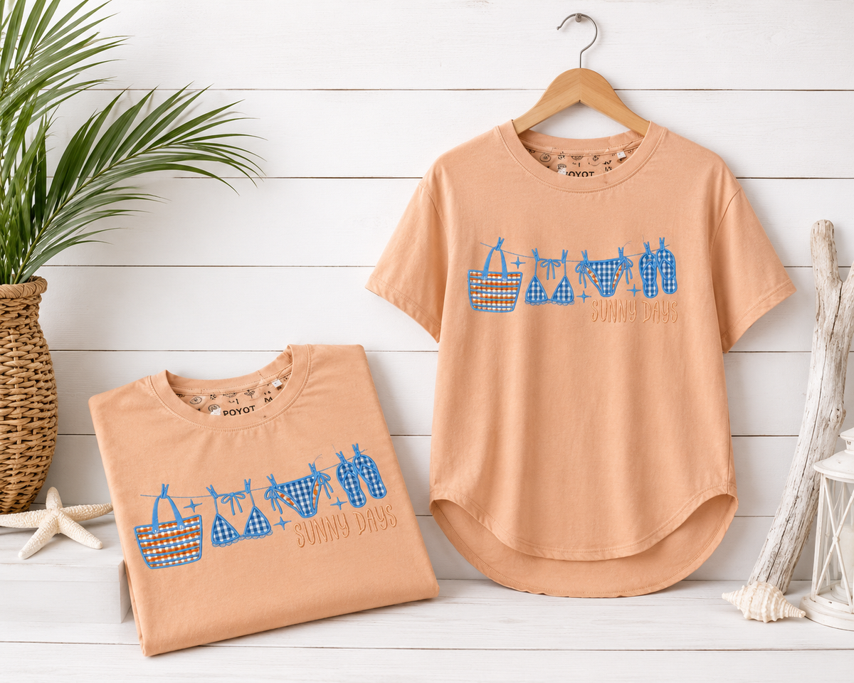 Sunny days Peach-Tee