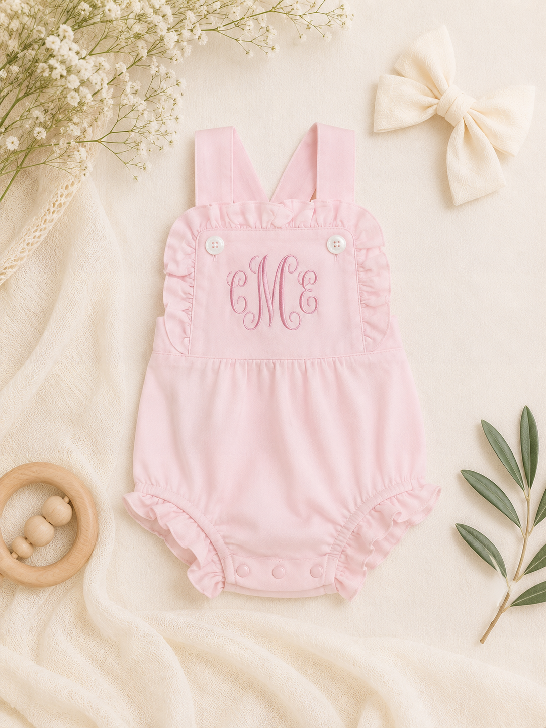 Knit Sunsuit - Ruffle