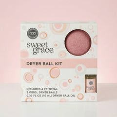 Bridgewater Candle Company - Sweet Grace Wool Dryer Ball Kit | Luxury Laundry, 3pk