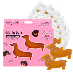 My Spa Life - So Fetch Viral Dachshund Dog Eye Patches l Beauty Gift 8 ct 