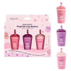 My Spa Life - Boba Party Peptide Hydrating Lip Balm Trio