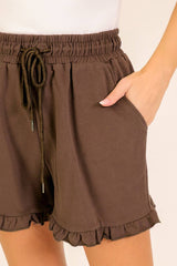 TIMING - Athleisure French Terry Shorts