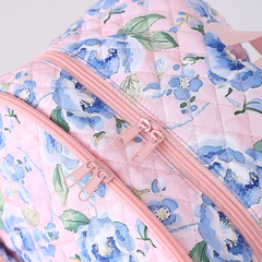 Southern My Sass - Quilted Full Size Backpack Bluebell Voyage