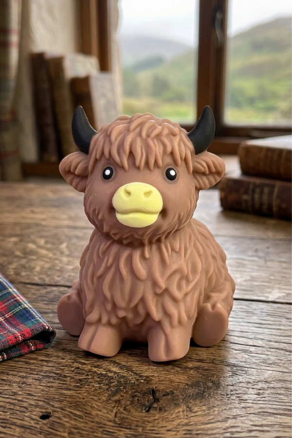 Nash Grey - Highland Cow Squishy Toy