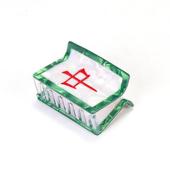 Fun Game Mahjong Tile Shaped Hair Clips
