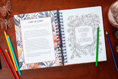 BroadStreet Publishing Group, LLC - In Jesus' Name Devotional Coloring Book